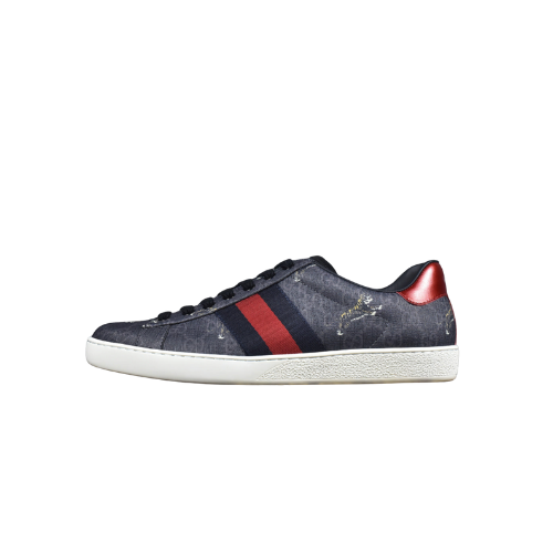 Gucci Ace Black GG Supreme Tigers