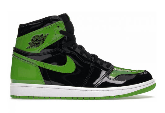 Jordan 1 Retro High Patent Green