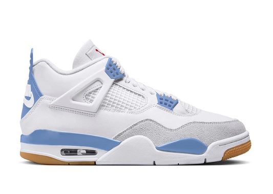 Jordan 4 White Light Blue