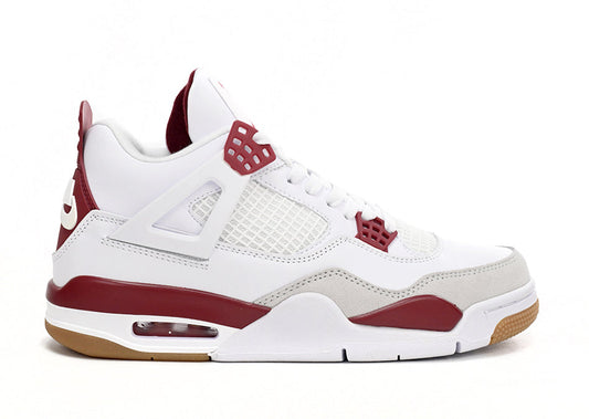 Jordan 4 White Red